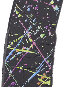 Amend2 Ar-15 Magazine 5.56x45 - 30rd Poly Mod3 Neon Splatter