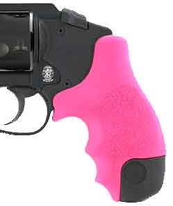 Hogue Grips S&w J Frame Rb - Cent.-poly Bodyguard Pink