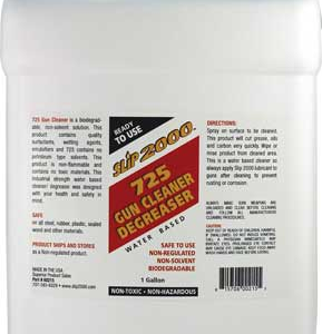 Slip 2000 1-gallon 725 Gun - Cleaner-degreaser Concentrate