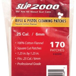 Slip 2000 Cleaning Patches - 1.25" Square 25cal-6mm 170-ba!