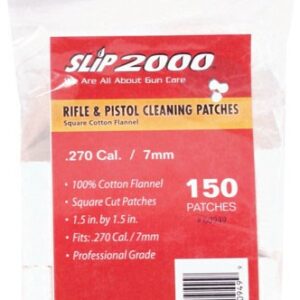 Slip 2000 Cleaning Patches - 1.5" Square .270-7mm 150-pack