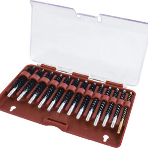 Tipton 13-piece Nylon Rifle - Bore Brush Set W-storage Case