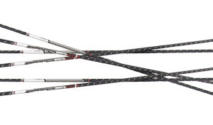 Easton Arrow Fmj 5mm 400 - W- 2" Blazer Vanes 6-pack