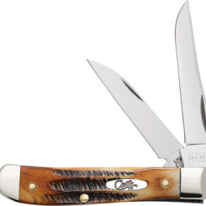 Case Knives 6.5 Bone Stag - Mini Trapper