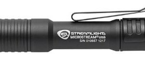 Streamlight Microstream Usb - White Led Black W-pocket Clip