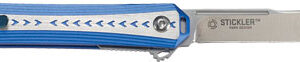 Crkt Stickler 3.38" Folder - Assisted Ss-blue Handle