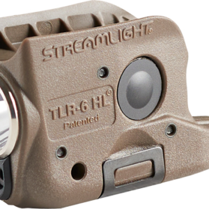 Streamlight Tlr-6 Hl Fde Light - Led-grn Laser For Glock 42-43