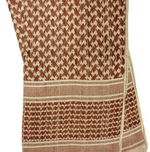 Red Rock Shemagh Head Wrap - Tan-brown