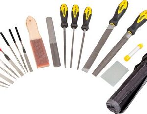 Wheeler File Set Professional - Gunsmithing W-storage Pouch
