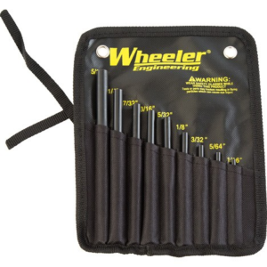 Wheeler 9-pc Roll Pin Starter - Set W-storage Pouch
