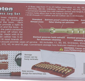 Tipton 13-piece Bronze Solid - Brass Jag Set W-storage Case