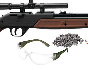 Crosman 760 Pumpmaster Rifle - Bb-177 W-4x Scope Glasses Ammo