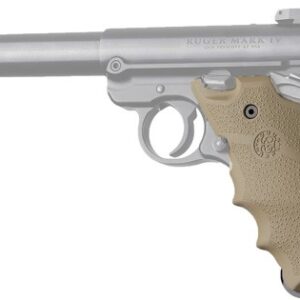 Hogue Grips Ruger Mkiv Rubber - Grip W- Finger Grooves Fde