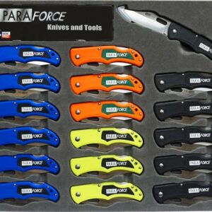 Accusharp Paraforce Lock Back - Knife Set 18 Knives Per Disply