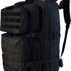 Red Rock Large Assault Pack - Black W- Webbing