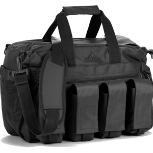 Red Rock Deluxe Range Bag Blk - Fold Out Work-cleaning Gun Mat