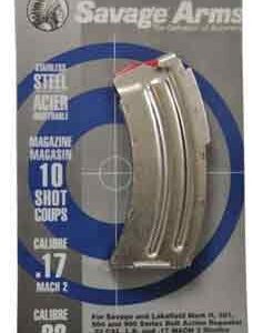 Savage Magazine Mkii Series - .22lr-.17hm2 10rd Stainless