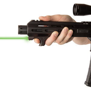 Viridian Laser Handguard Hs1 - Green W-hand Stop M-lok Black