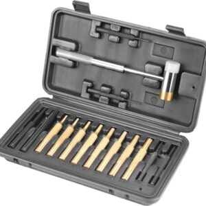Wheeler Hammer And Punch Set - 14-punches-1-hammer-case