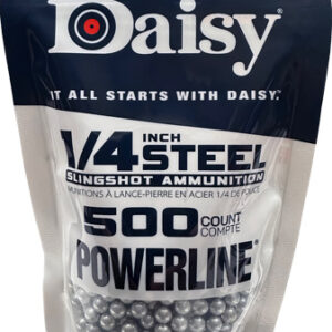 Daisy Slingshot Ammunition - 1-4" Steel 500-pack