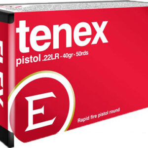 Eley Tenex Pistol 22lr 40gr - Round Nose 50rd 100bx-cs
