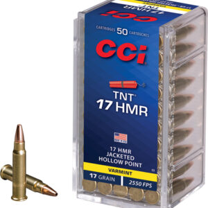 Cci 17hmr 17gr Tnt-hp 2550fps - 50rd 40bx-cs