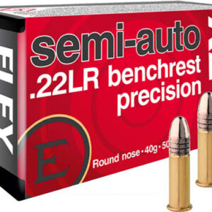 Eley Precision 22lr 40gr Semi - Auto Benchrest 50rd 100bx-cs