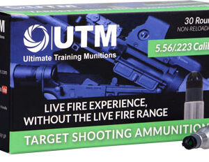Utm 5.56-223 Target Ammunition - 30rd 30bx-cs Training Rounds