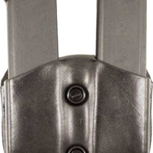 Desantis Double Mag Pouch Owb - Leather Sig P365 Black