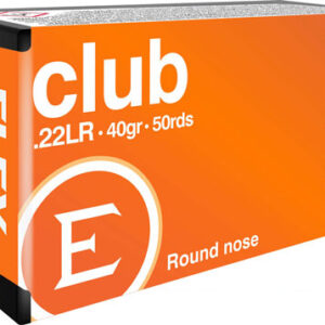Eley Club 22lr 40gr Rn - 50rd 100bx-cs