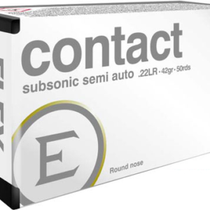 Eley Contact Subsonic 22lr - 42gr Rn 50rd 100bx-cs
