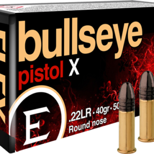 Eley Bullseye Pistol 22lr 40gr - Round Nose 50 Pack