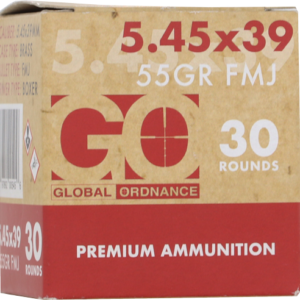 Go 5.45x39 55 Gr Fmj Brass - 30 Rd Box 45 Boxes-case
