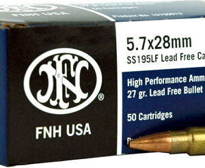 Fn 5.7x28 27gr Lead Free Jhp - Ss195lf 50rd 40bx-cs