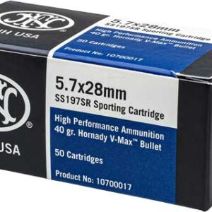 Fn 5.7x28 40gr V-max Ss197sr - 50rd 10bx-cs