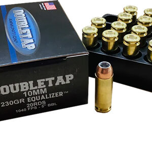 Doubletap 10mm 230gr Jhp - Equalizer 20rd 50bx-cs