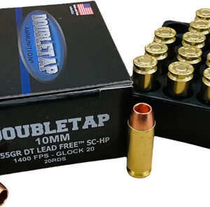 Doubletap 10mm 155gr Sc-hp - Lead Free 20rd 50bx-cs