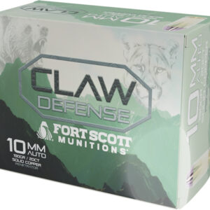 Fort Scott 10mm 190gr - Claw Defense Fn 20rd 25bx-cs