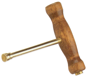 Traditions Ball Starter - T-handle Style Wood-brass