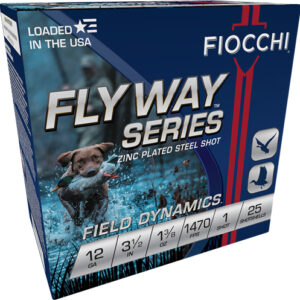 Fiocchi Flyway 12ga 3.5" #1 - 1470fps 1-3-8oz 25rd 10bx-cs