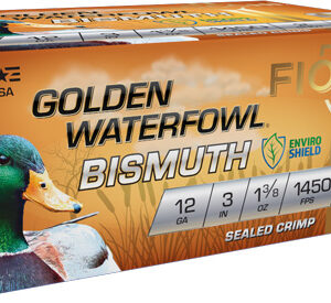 Fiocchi Golden Bismuth 12ga 3" - 1-3-8oz #2 1450fps 10rd 10bx-c