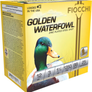 Fiocchi Golden Waterfowl 12ga - 3" 1-1-4oz #bb 25rd 10bx-cs