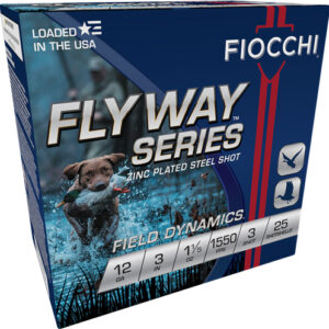 Fiocchi Flyway 12ga 3" 1-1-5oz - #3 1550fps 25rd 10bx-cs