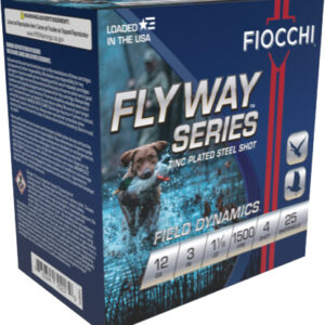 Fiocchi Flyway 12ga 3" 1-1-8oz - #4 1500fps 25rd 10bx-cs