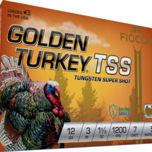 Fiocchi Golden Turkey Tss 12ga - 3" 1-5-8oz #7 5rd 10bx-cs