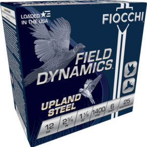 Fiocchi Steel 12ga 2.75" - 1-1-8oz #6 25rd 10bx-cs