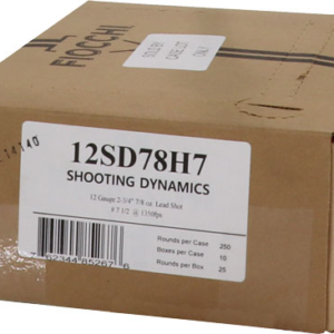 Fiocchi 12ga 2.75" 7-8oz #7.5 - 1350fps 250rd Case Lot