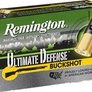 Remington Ultimate Defense - 12ga 3" 00 Buck 5rd 20bx-cs