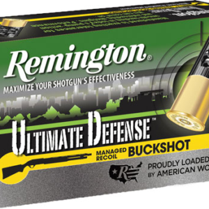 Remington Ultimate Defense - 12ga 2.75" #4 Buck 5rd 20bx-cs