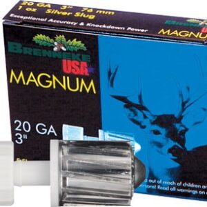 Brenneke Usa Classic Magnum - 20ga 3" 1oz Slug 5rd 50bx-cs